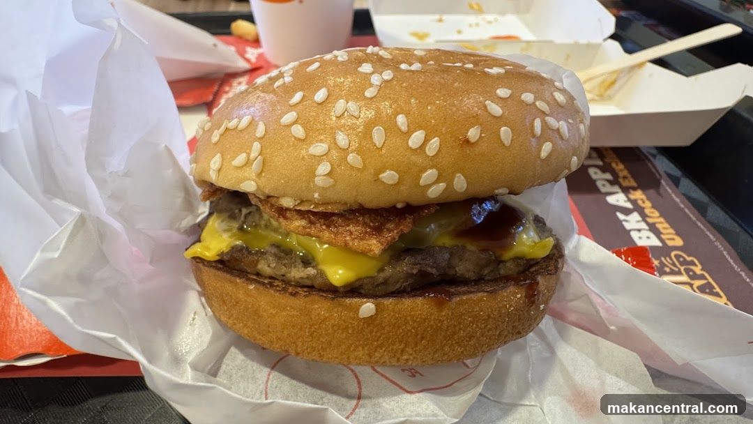Burger with Cheese and Bacon