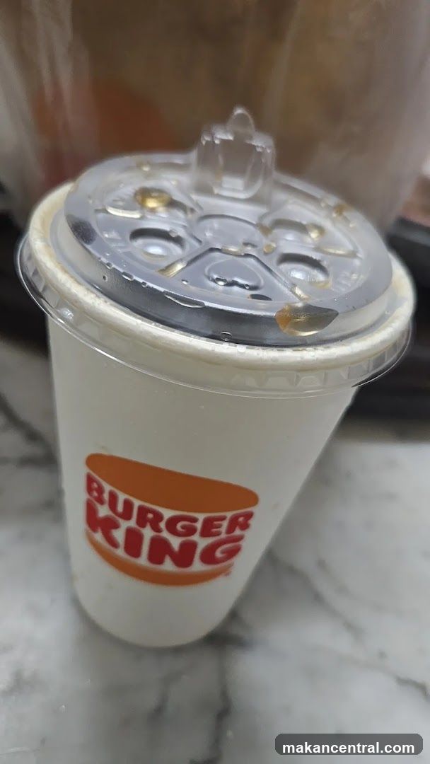 Burger King cup