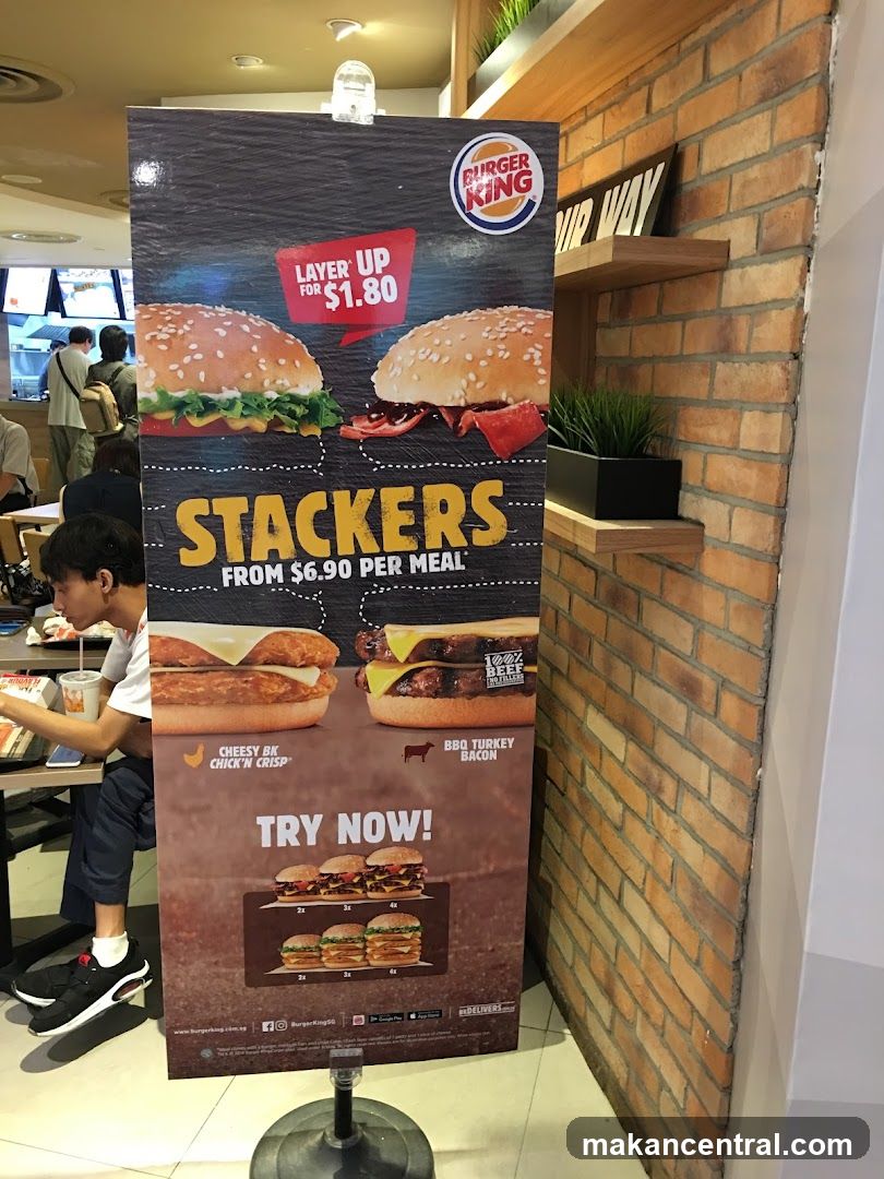 Burger King Stacker Meal Promotion