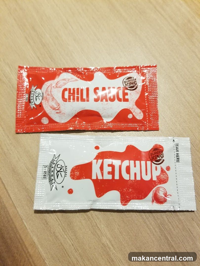 Burger King Sauce Packets