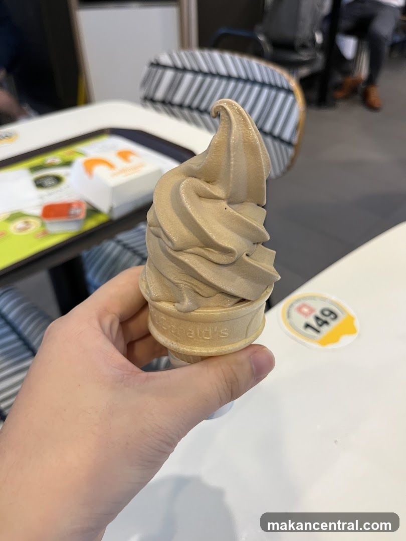 Soft Serve Ice Cream Cone