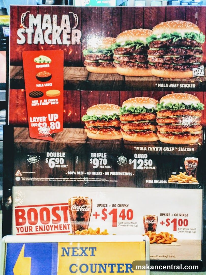Mala Stacker Menu