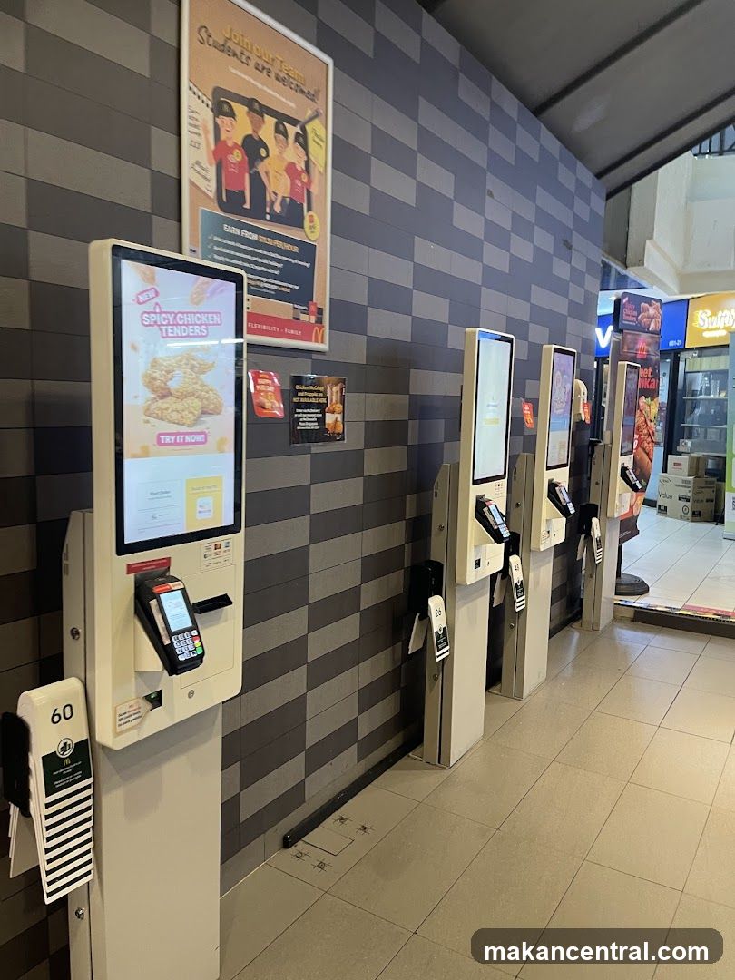 Self-order kiosks