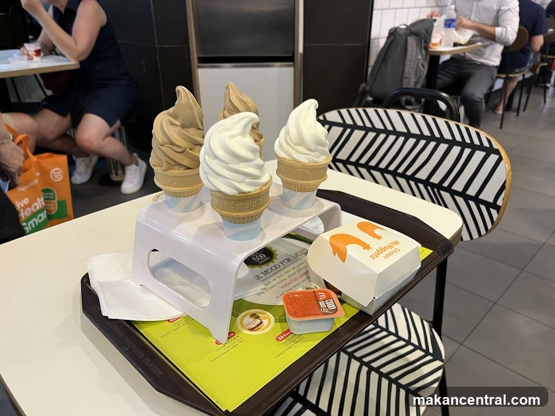 McDonald's Soft Serve and Chicken McNuggets