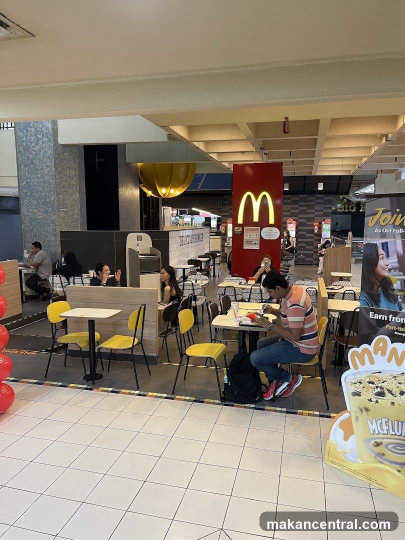 McDonald's Interior with Diners