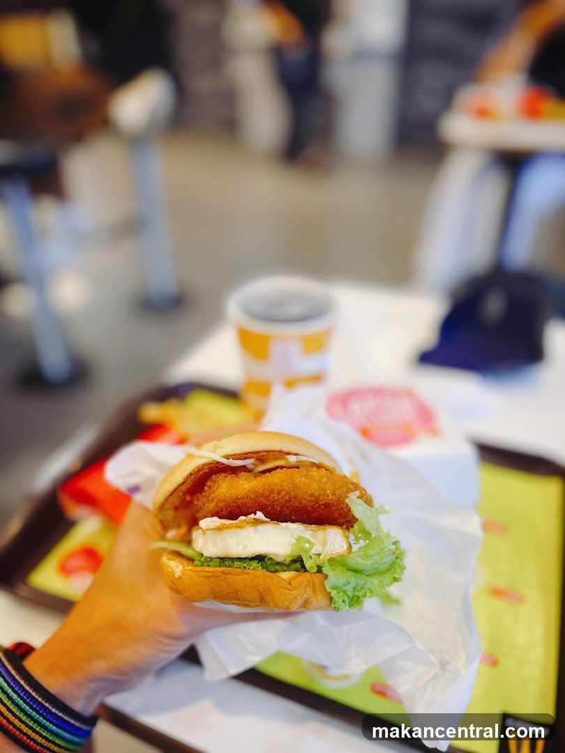 Burger and Fries