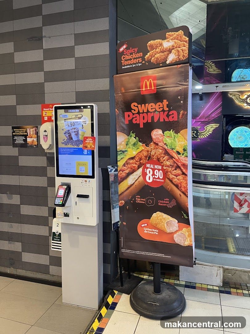 McDonald's promotional display