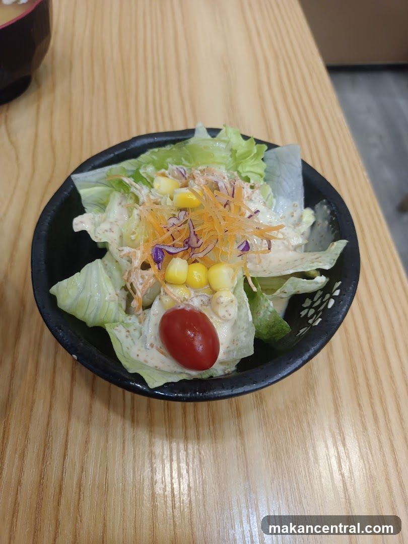 Salad with Dressing