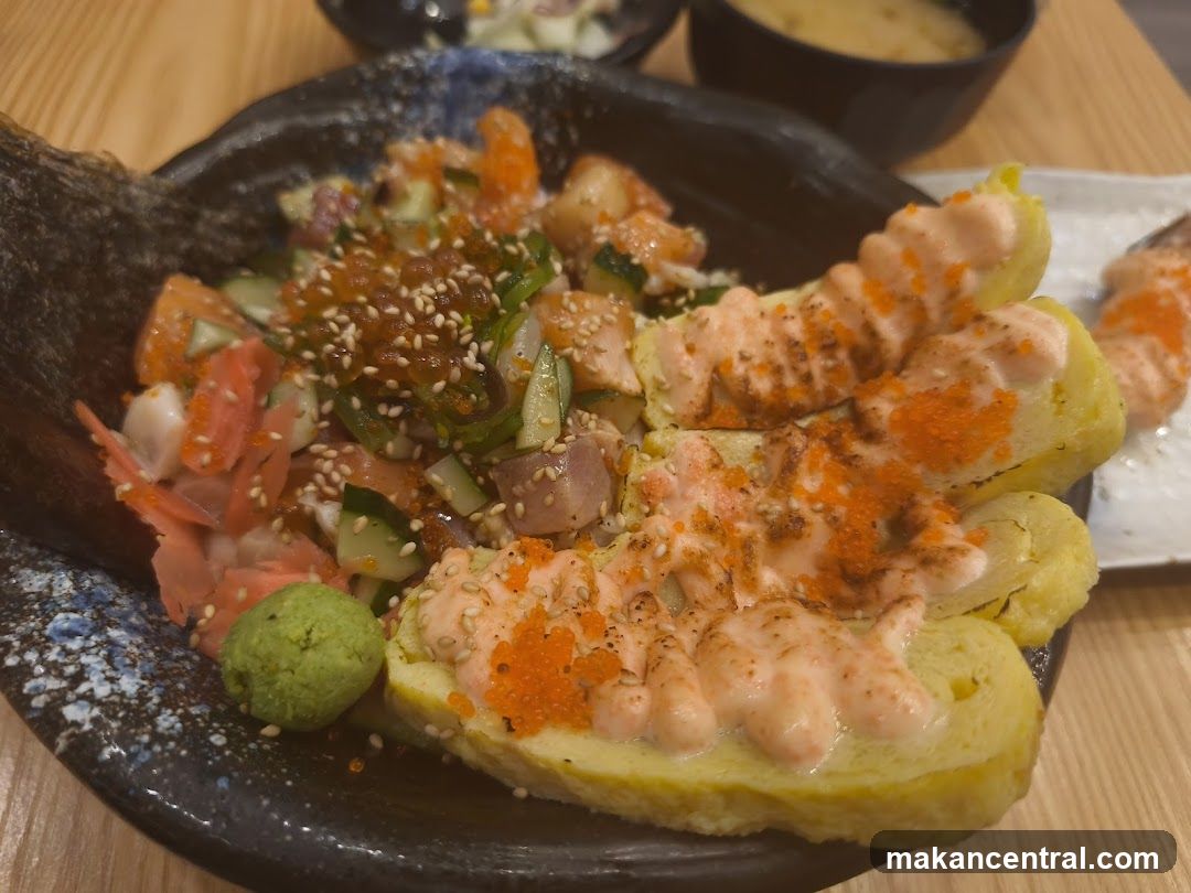 Poke Bowl with Tamagoyaki