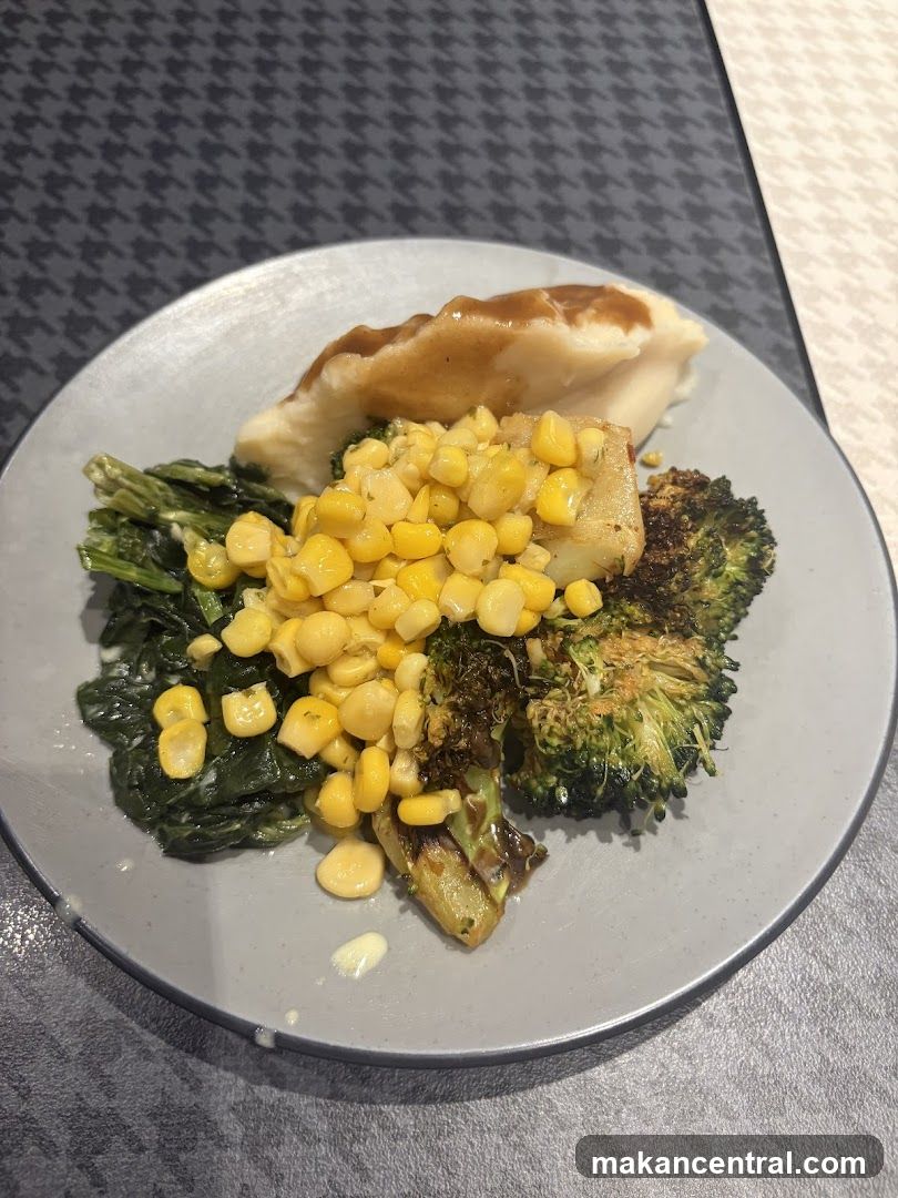 Plate of food