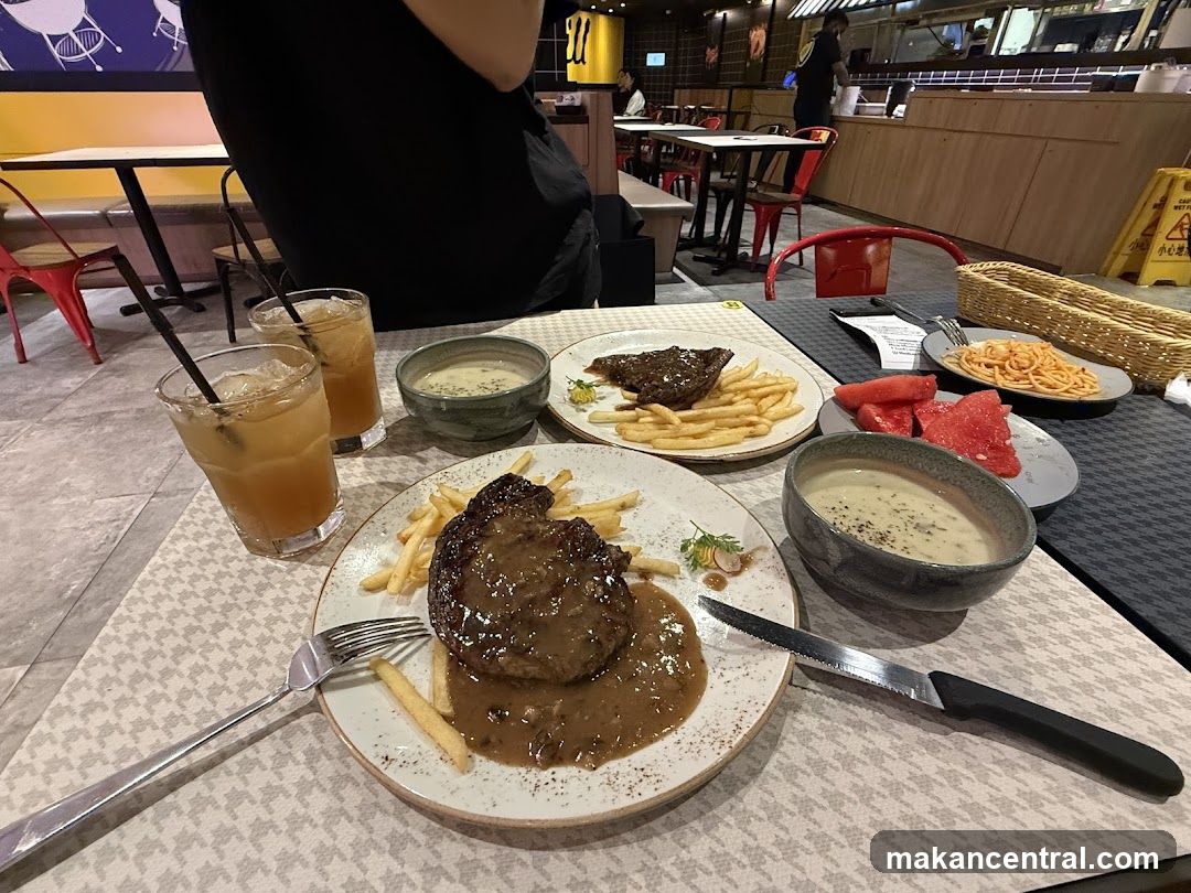 Steak Dinner with Sides