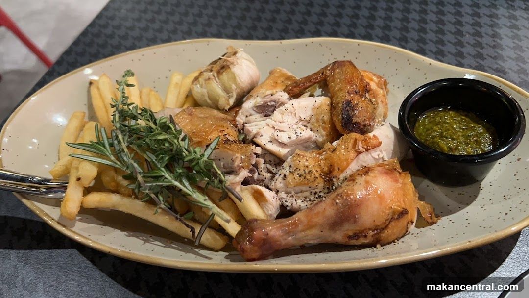 Roasted Chicken with Fries