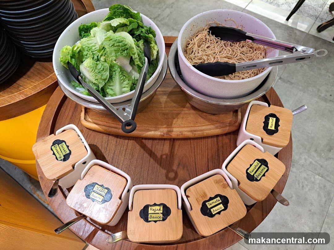 Salad Bar with Dressings