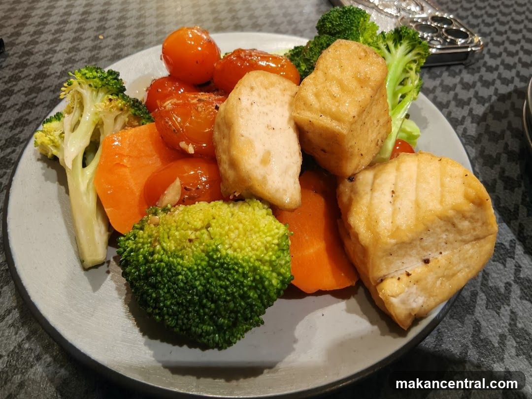 Grilled Tofu and Vegetables