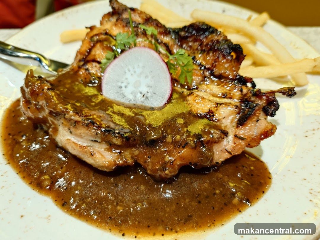 Grilled Chicken with Fries