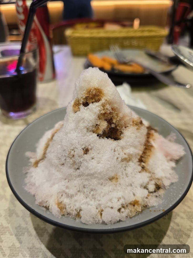 Shaved Ice Dessert