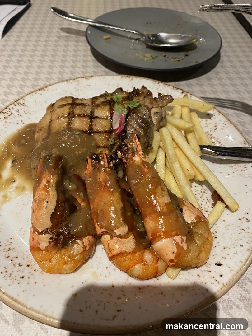 Grilled Meat and Shrimp Platter