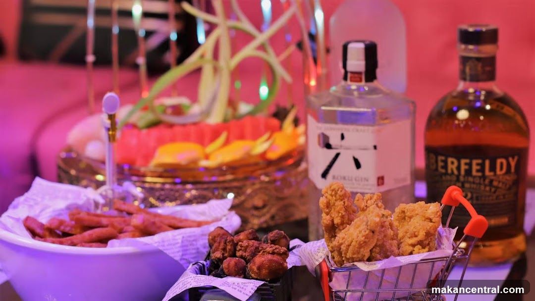 Fried Chicken and Drinks