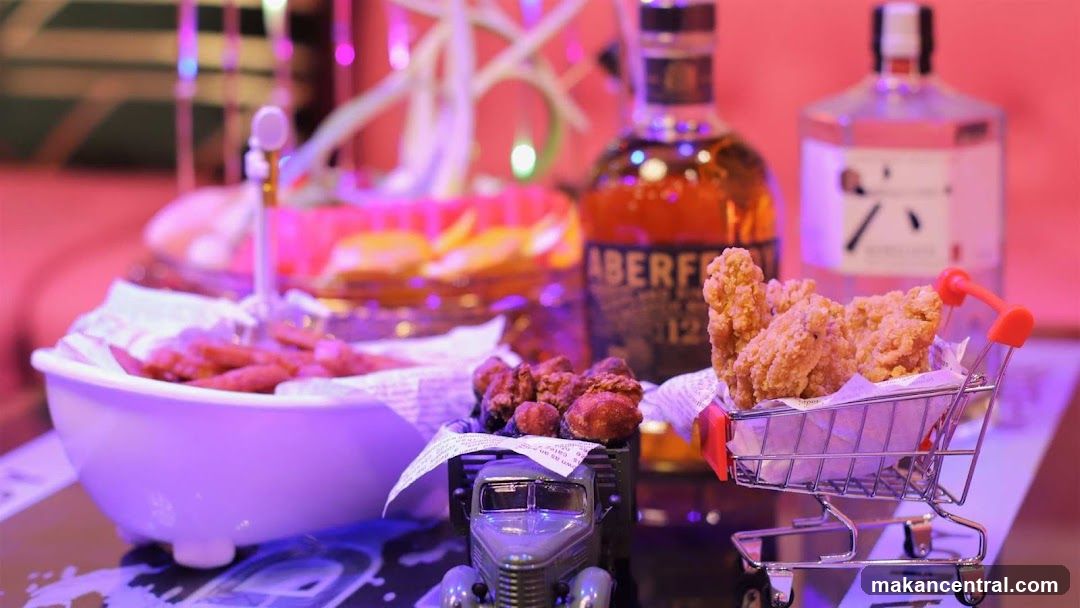 Fried Chicken and Drinks