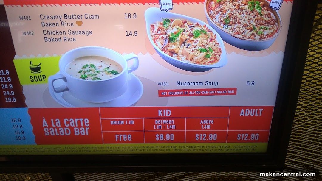 Menu Display