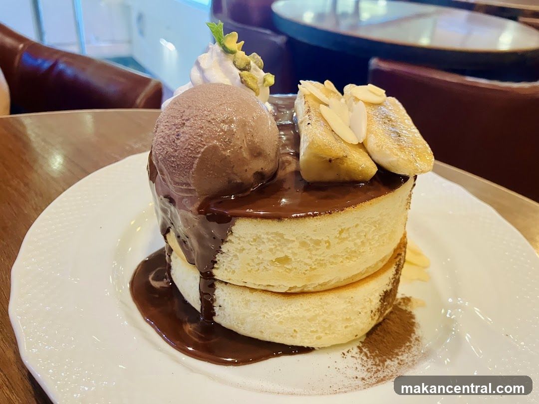 Chocolate Soufflé Pancakes