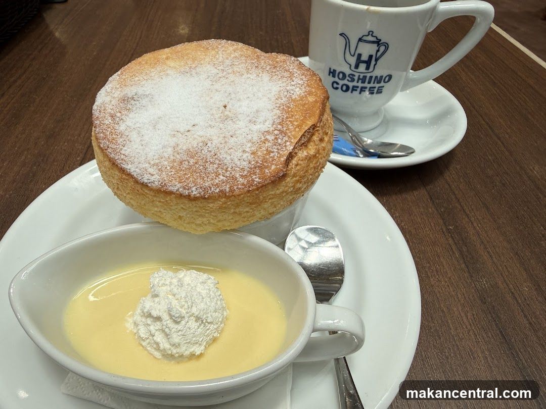 Soufflé and Custard with Coffee