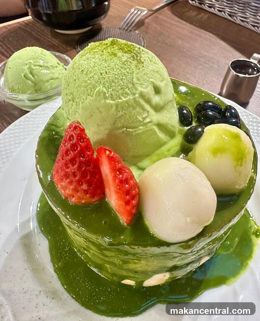 Matcha dessert
