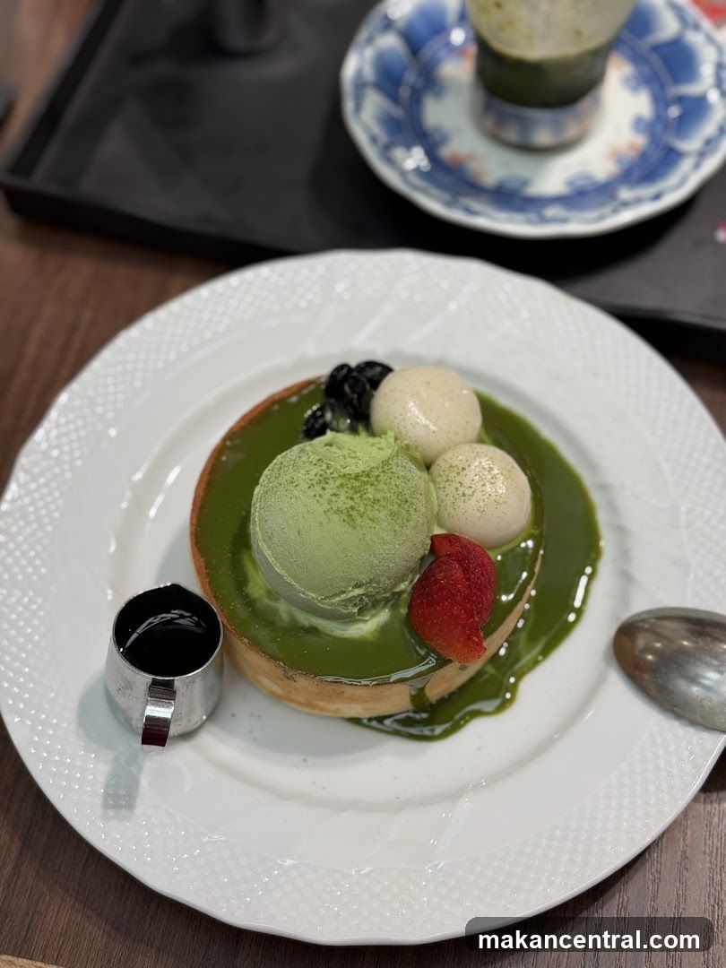 Matcha Pancake Dessert