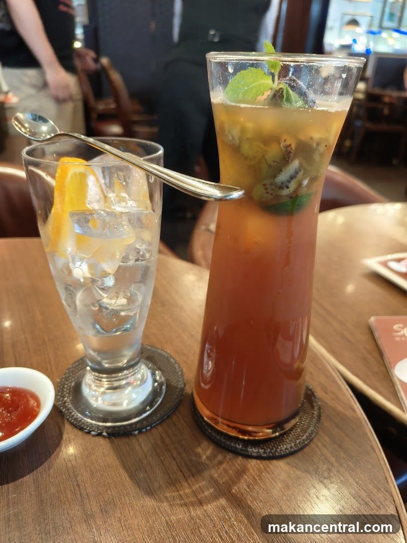 Two Drinks on a Table