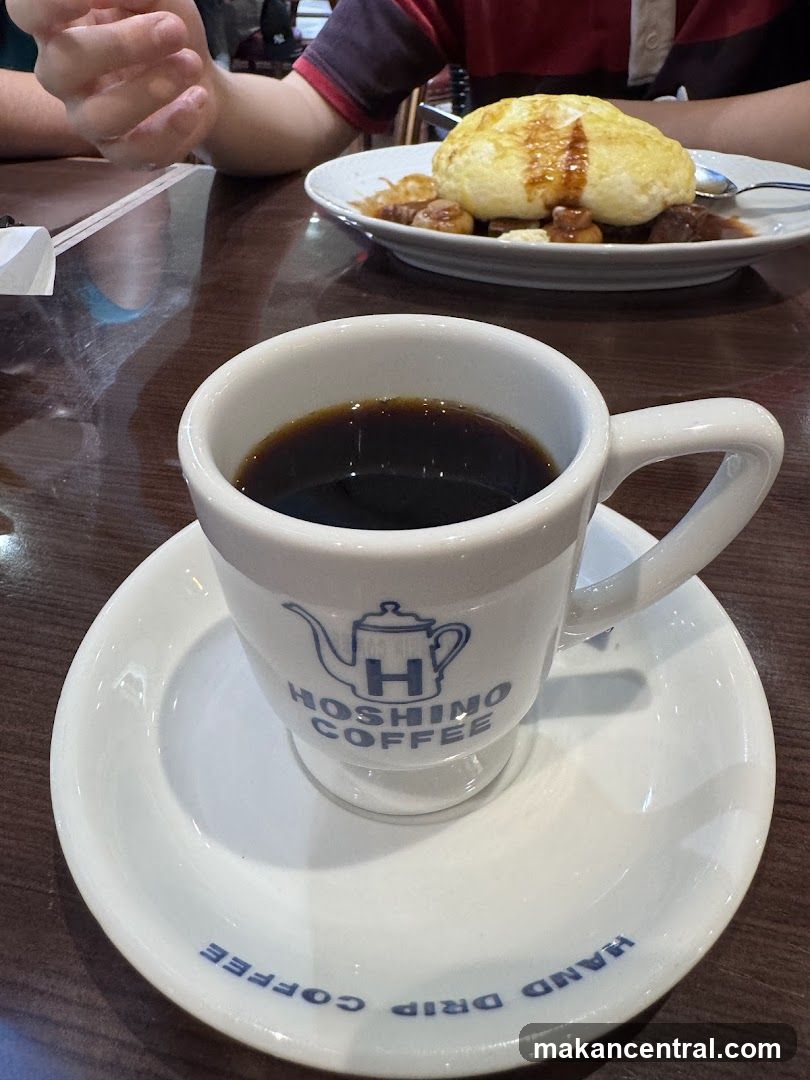 Coffee and Omurice