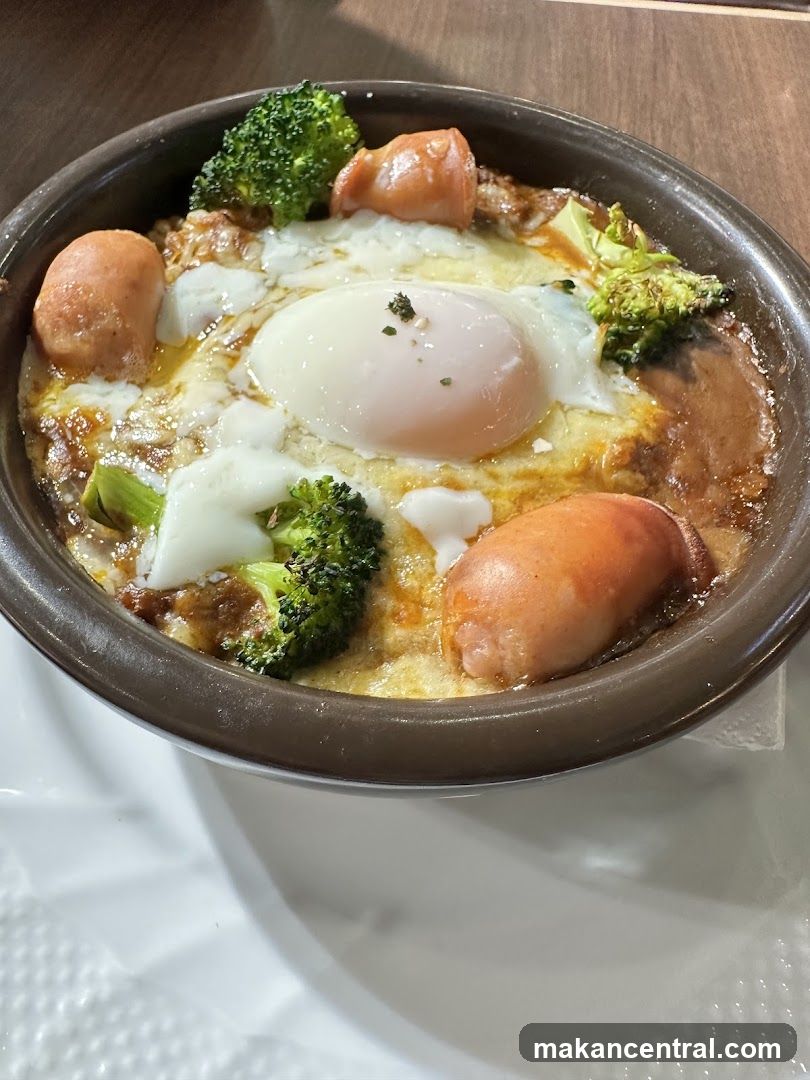 Baked Dish with Egg and Sausage