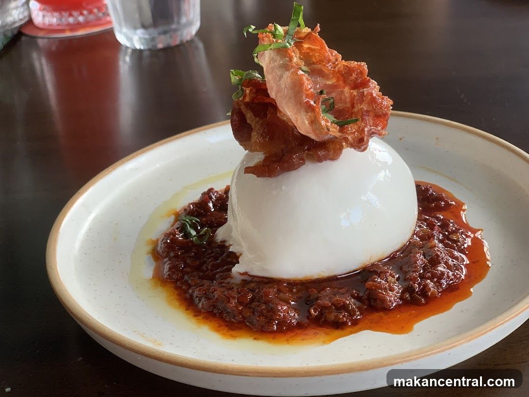 Burrata with Crispy Prosciutto
