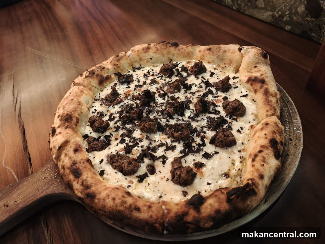 Truffle and Meat Pizza