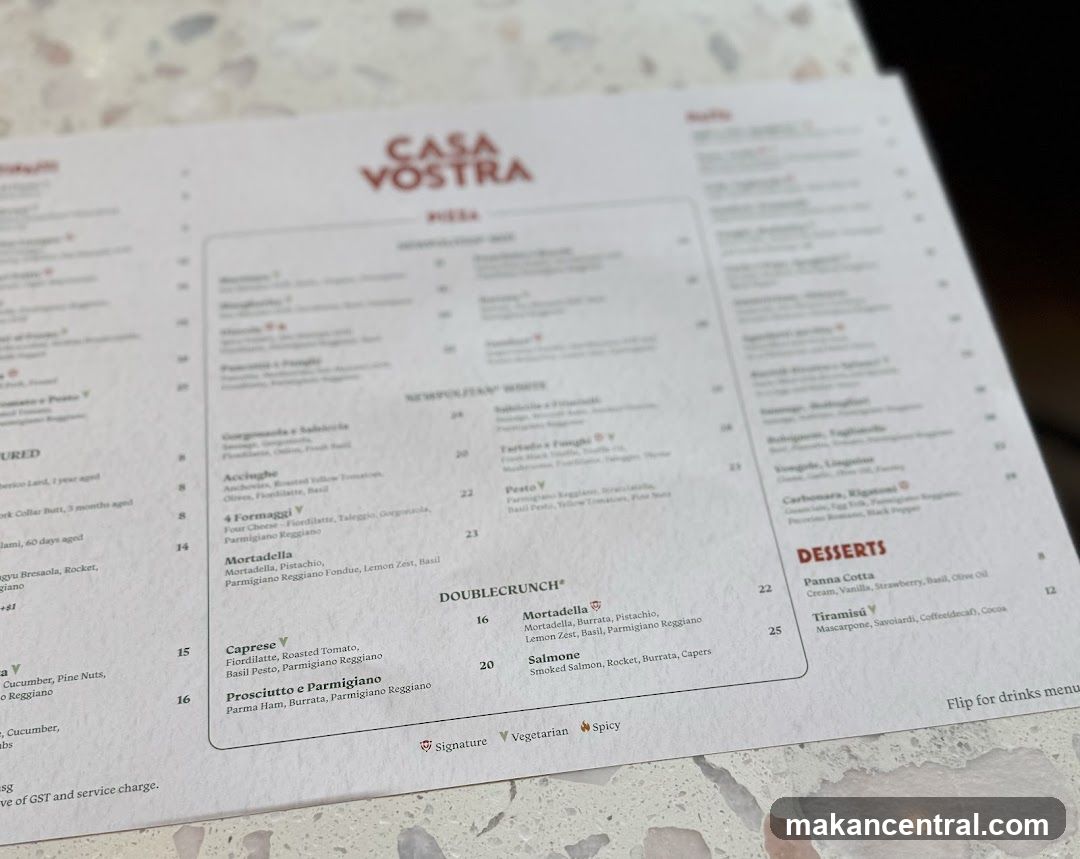 CASA VOSTRA PIZZA