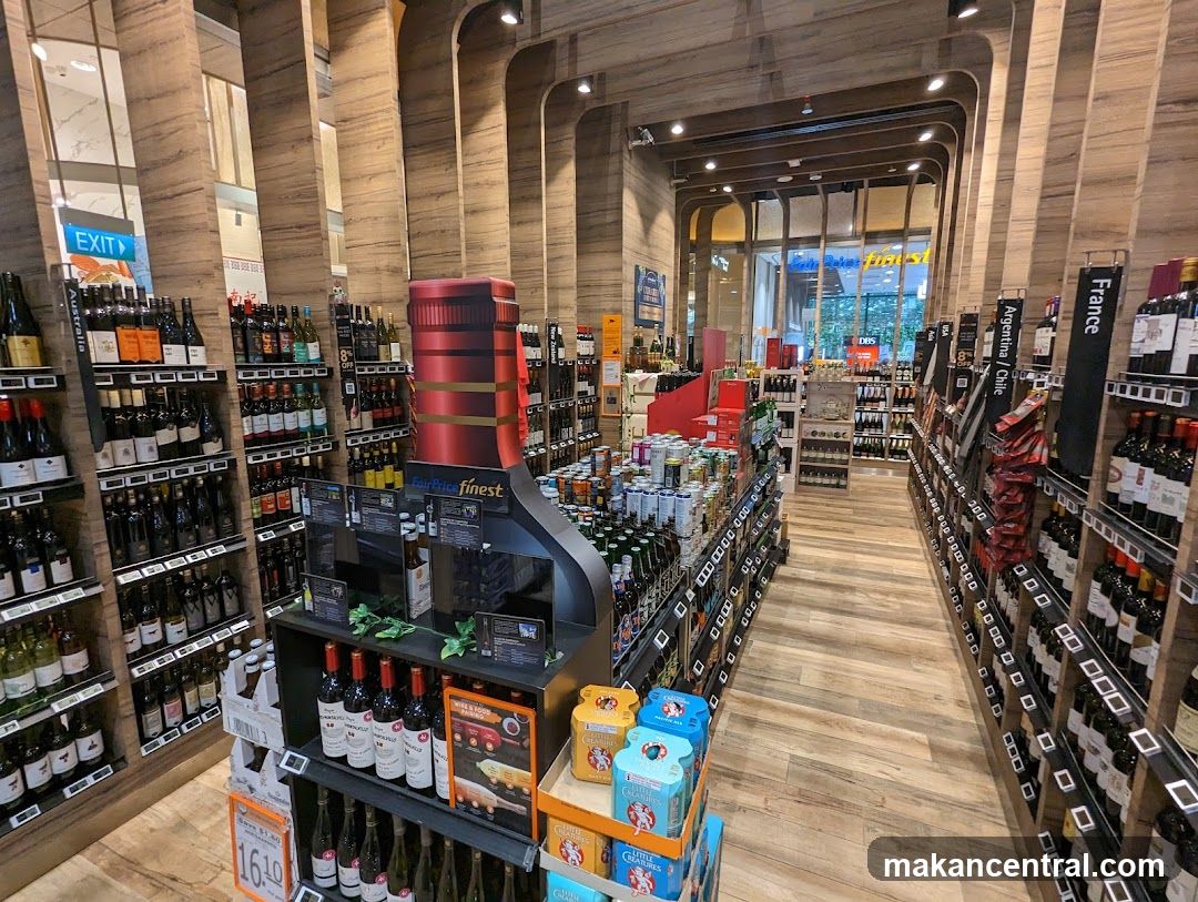 Wine and Spirits Store Interior