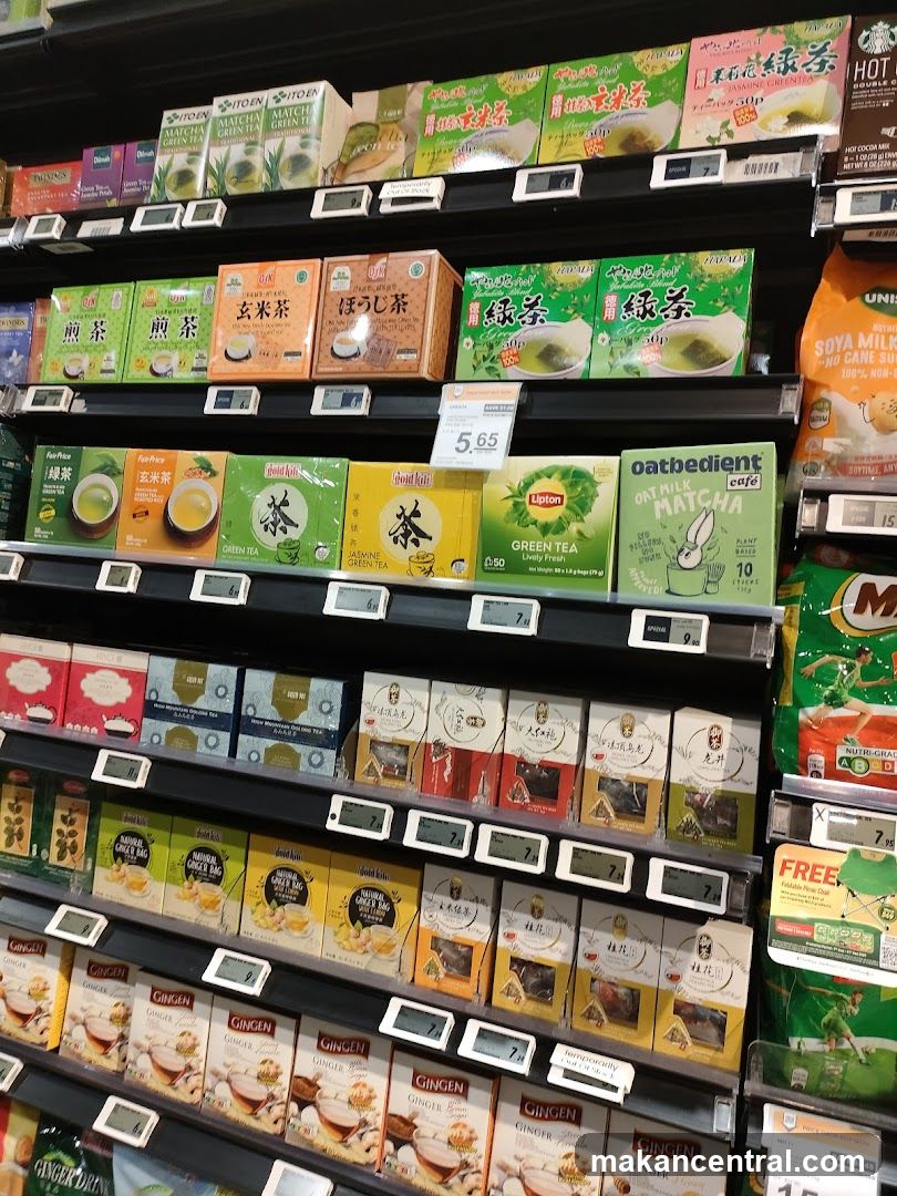 Tea and Beverage Aisle