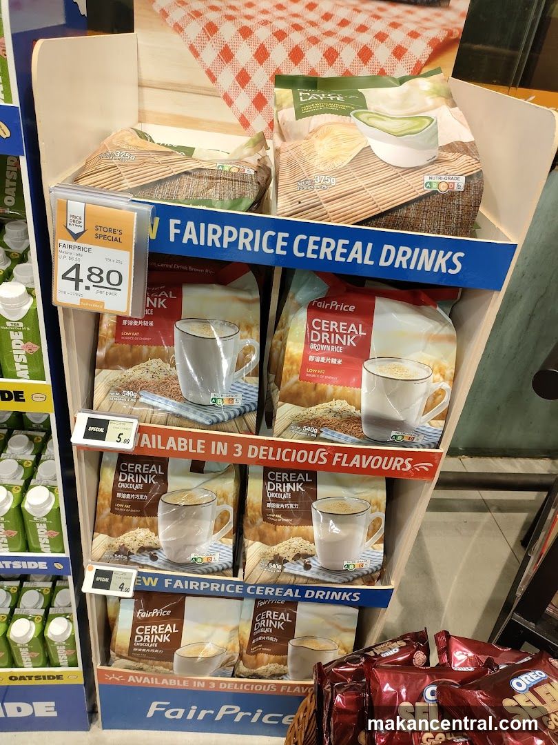 FairPrice Cereal Drinks Display