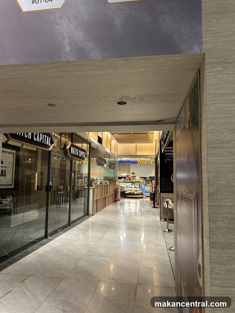 Indoor Shopping Mall Corridor