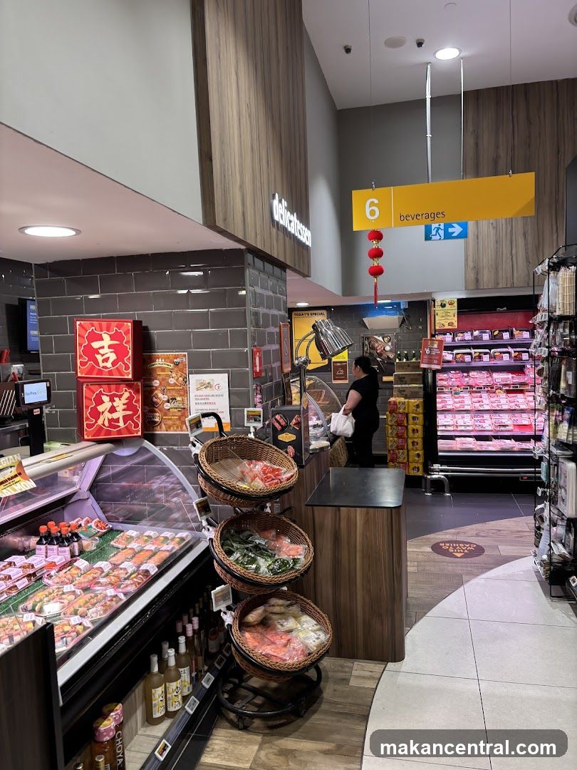 Supermarket Deli Section