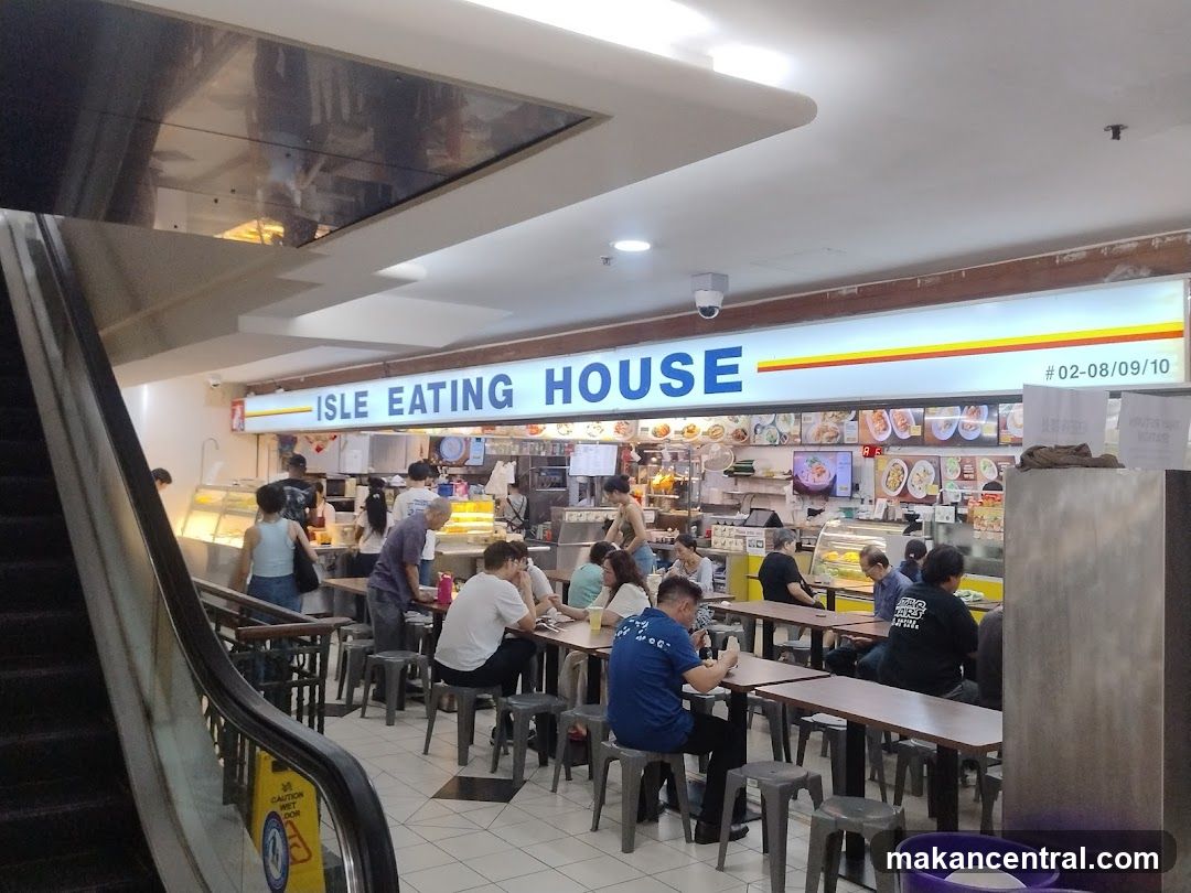 Busy Eating House with Customers
