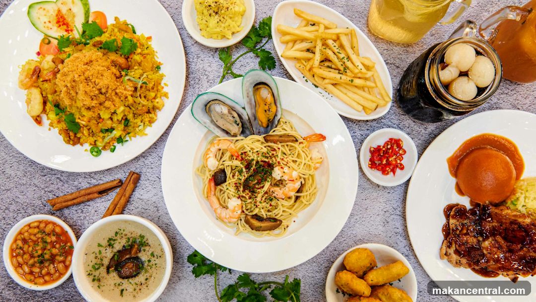 Assortment of Dishes