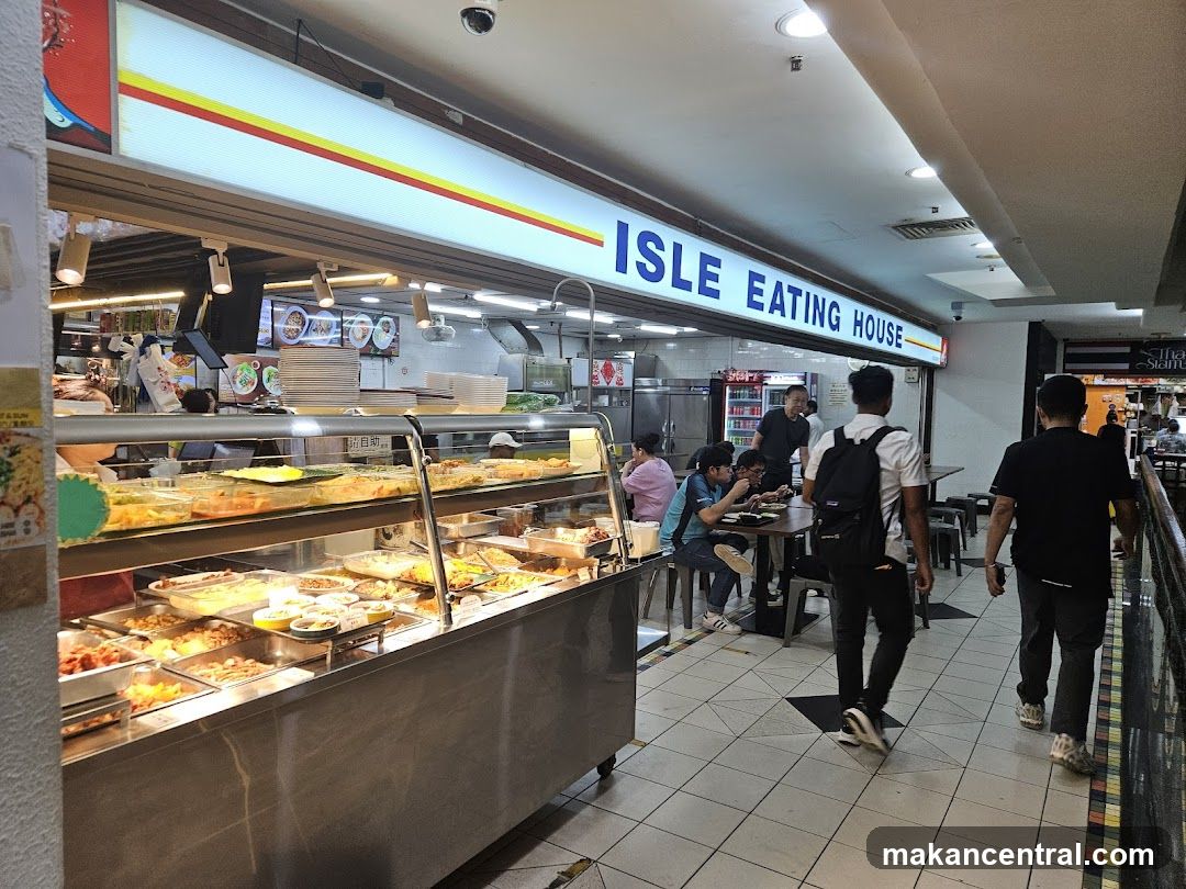 Food court with a variety of dishes