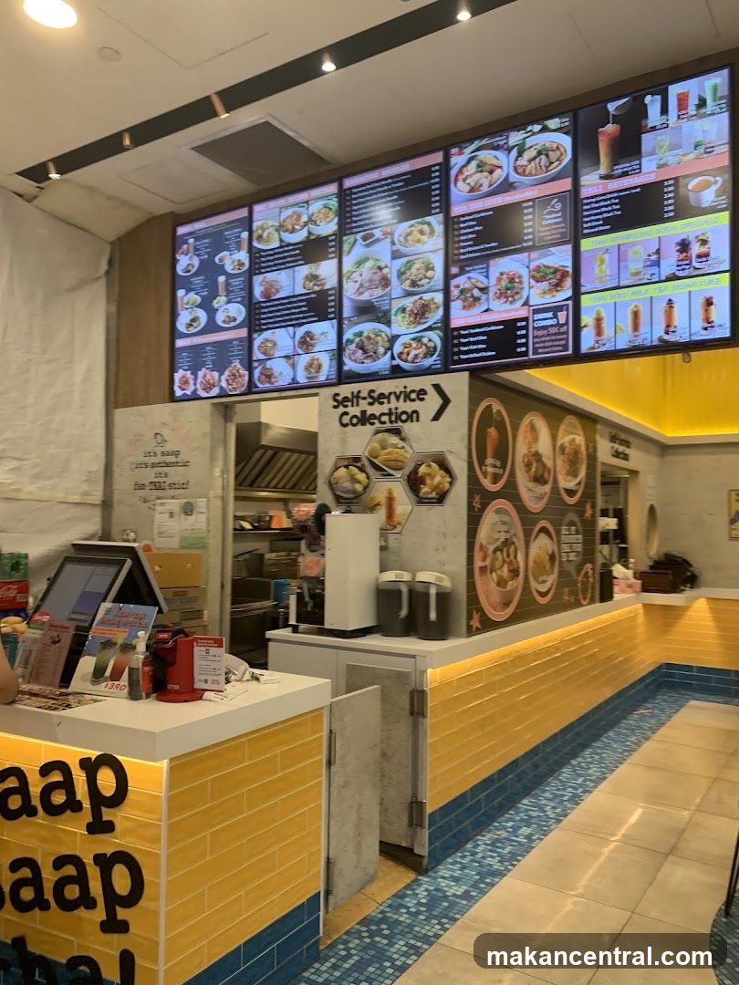 Restaurant Interior with Menu Boards