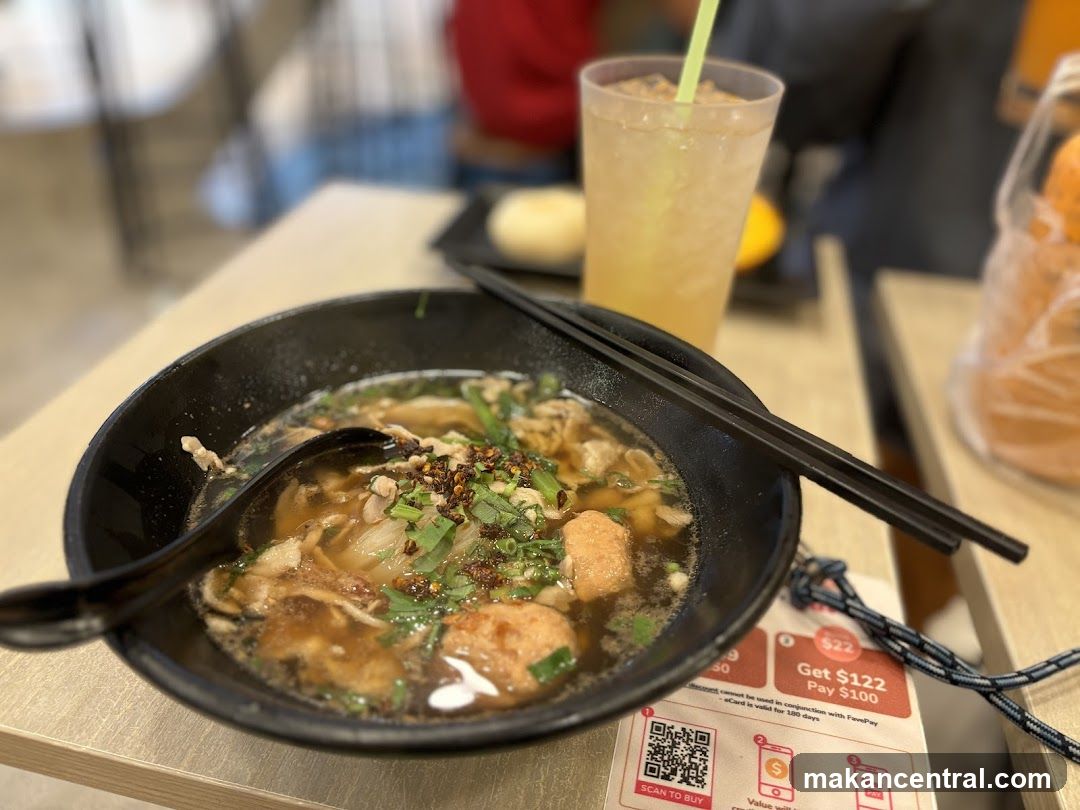 Noodle Soup and Drink
