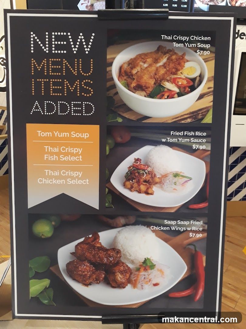 New Menu Items Added