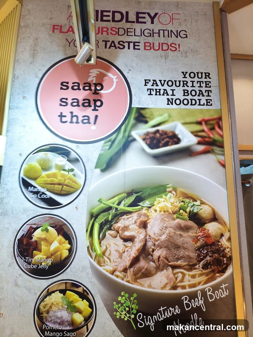 Thai Boat Noodle Advertisement
