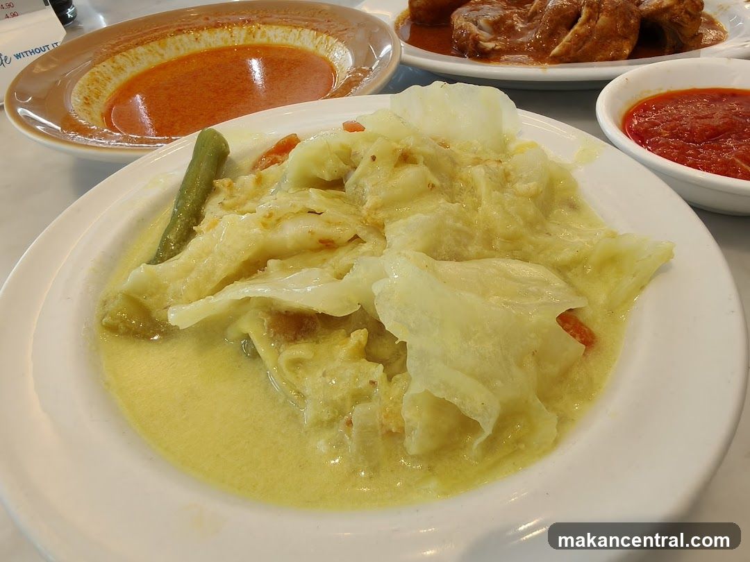 Curry dishes with vegetables