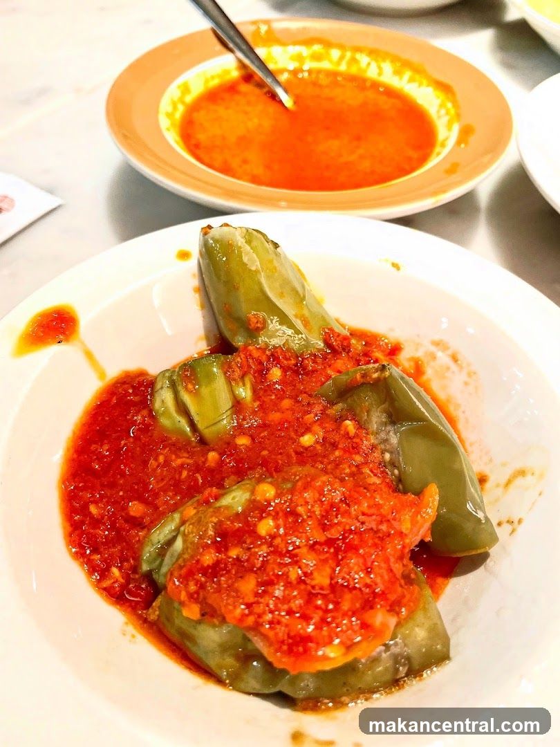 Stuffed Peppers with Sauce