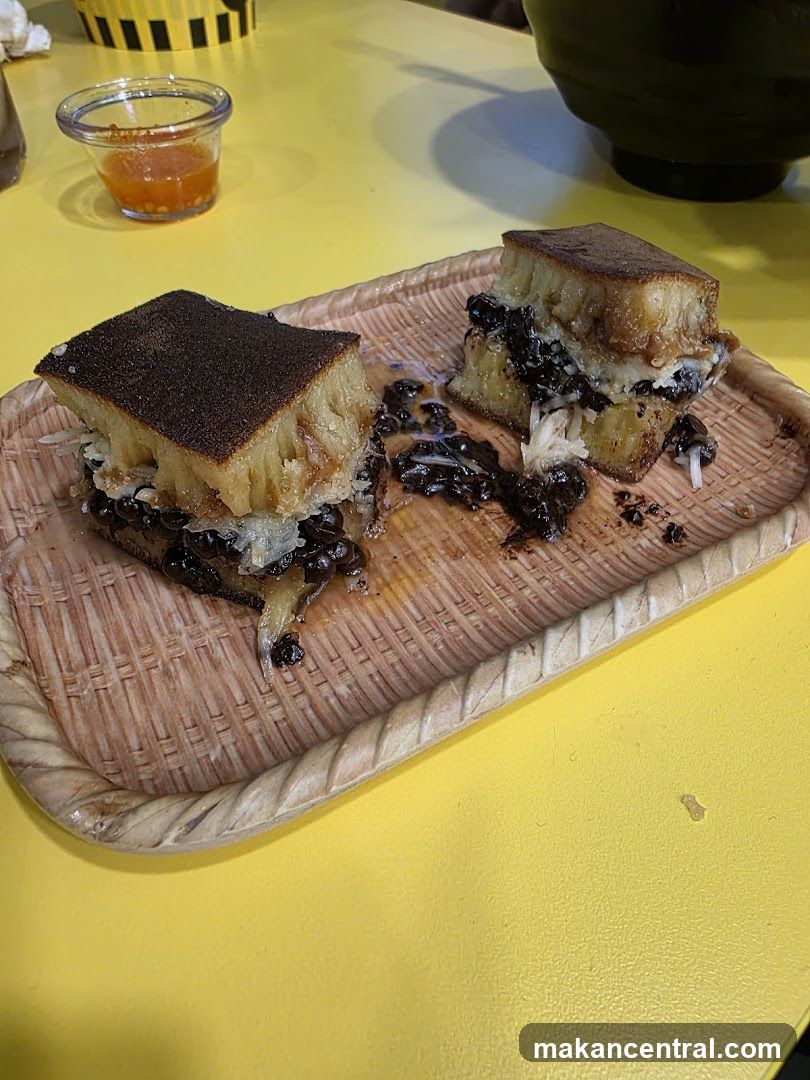 Martabak Manis with Chocolate and Cheese