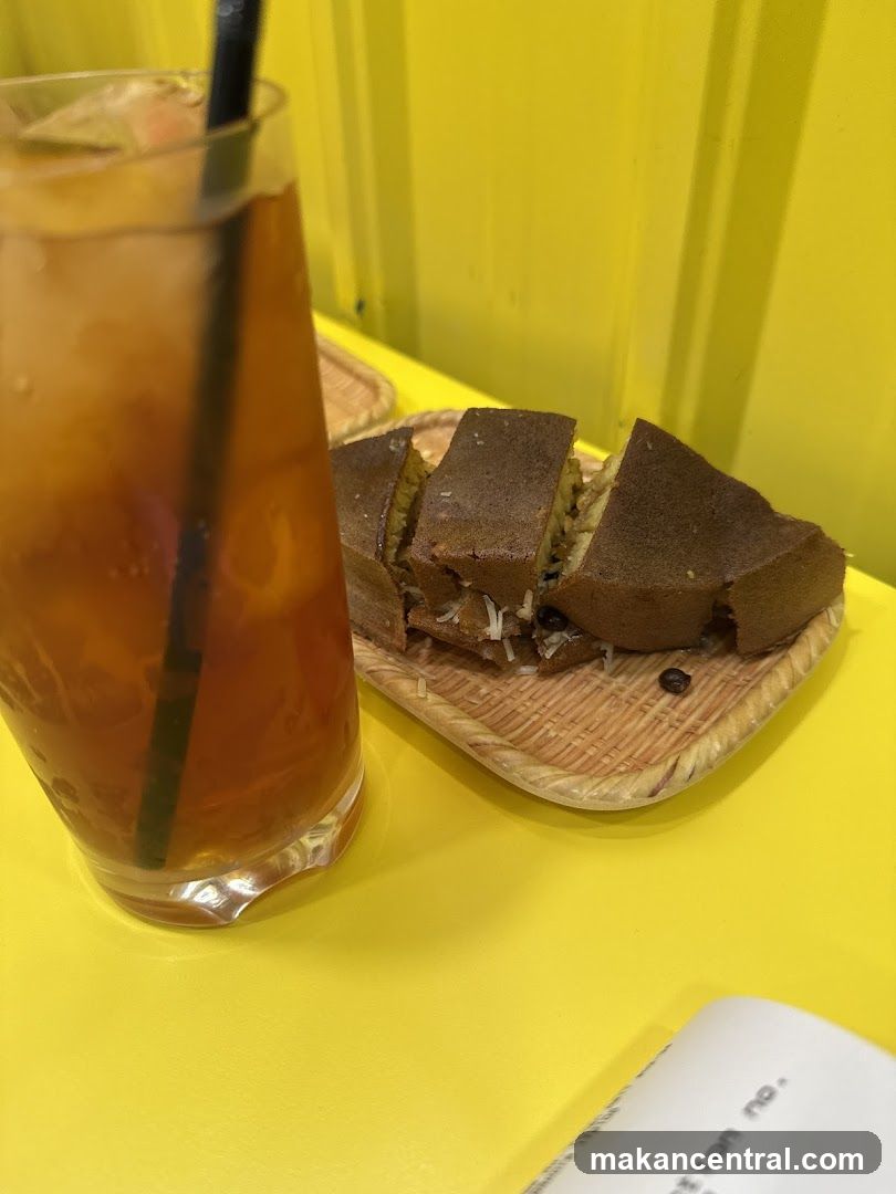 Iced Tea and Sweet Pastry